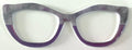 Wanda Topper; Creator; lavender floral/purple split