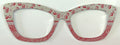 Wanda Topper; metal; thick; apple with red glitter split