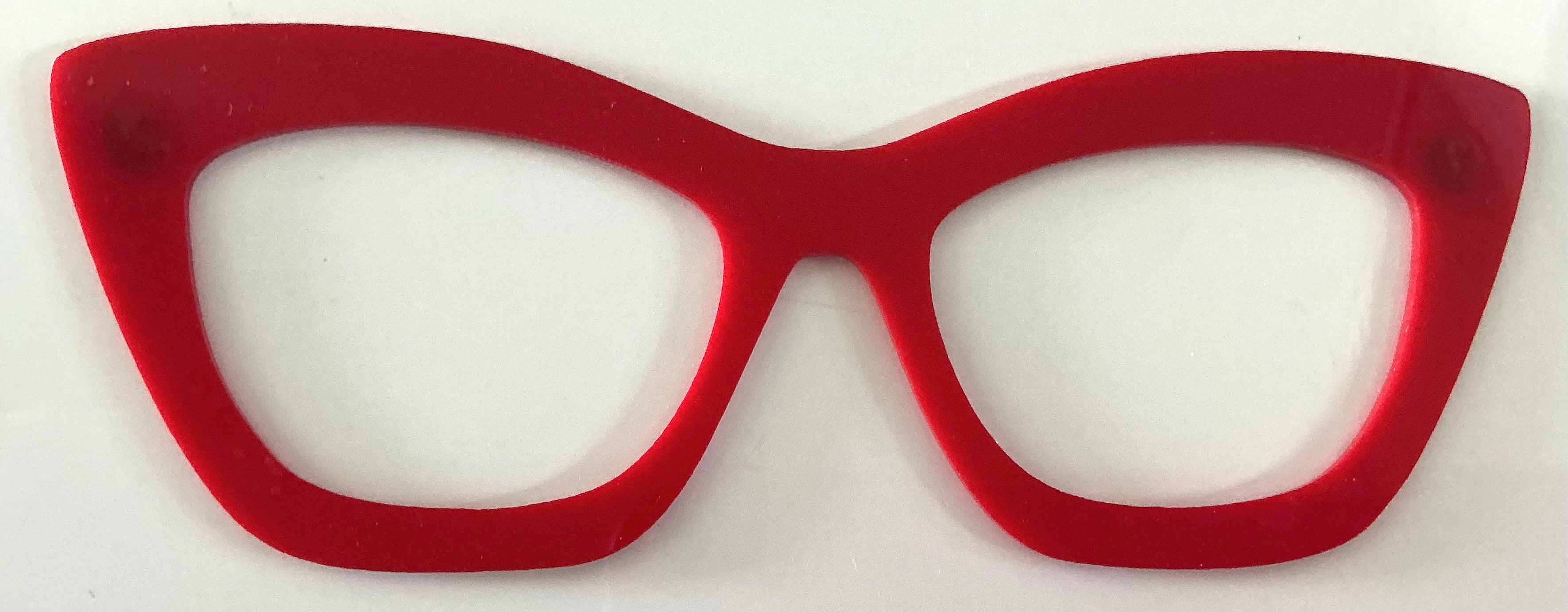 Wanda Topper; thick red