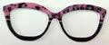 Wanda hybrid Topper; pink tort/black split