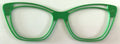 Wanda Topper; contour blank; green