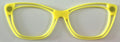 Wanda Topper; contour blank; yellow