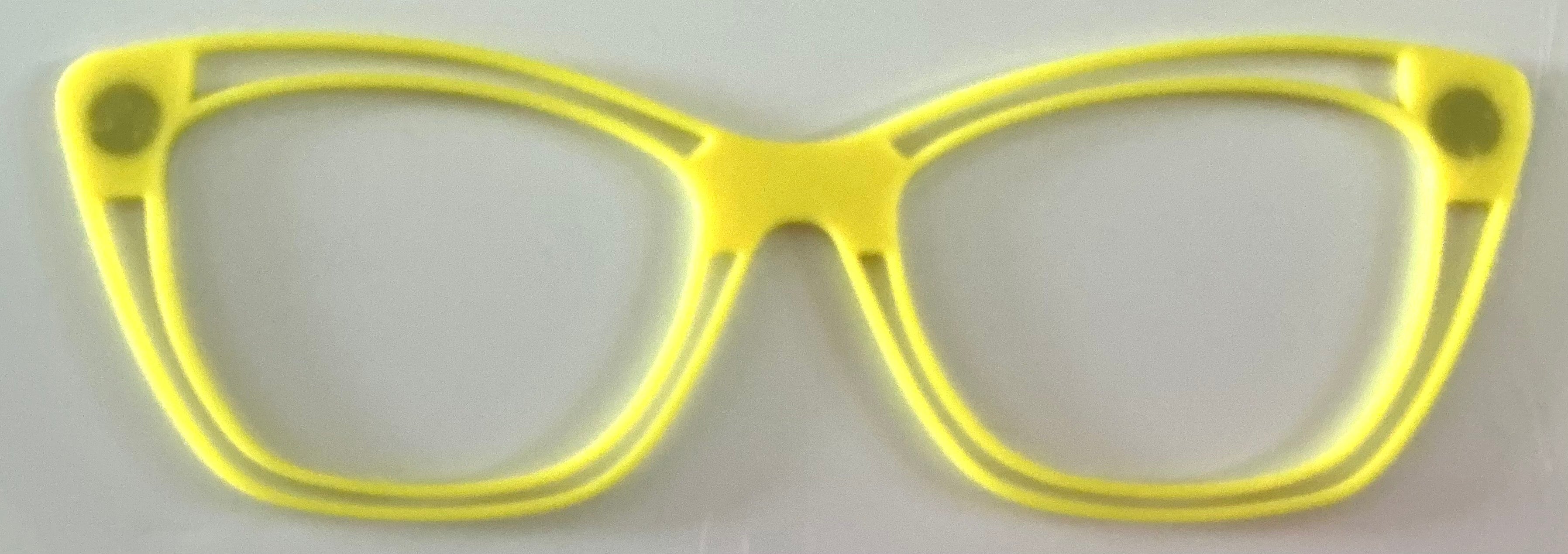 Wanda Topper; contour blank; yellow