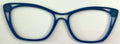 Wanda Topper; contour blank; blue
