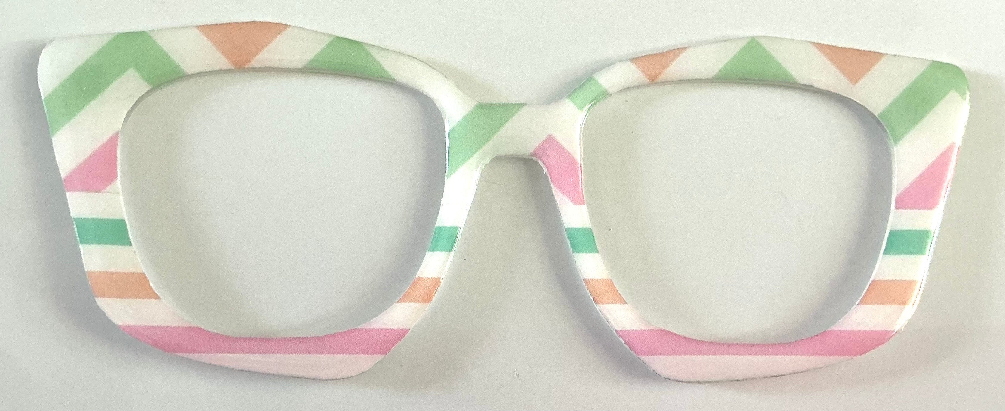 Murphy Topper; hybrid; pastel stripes on white