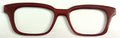 Finley Topper; brick red shine