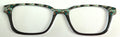 Finley Topper; green swirls/green split