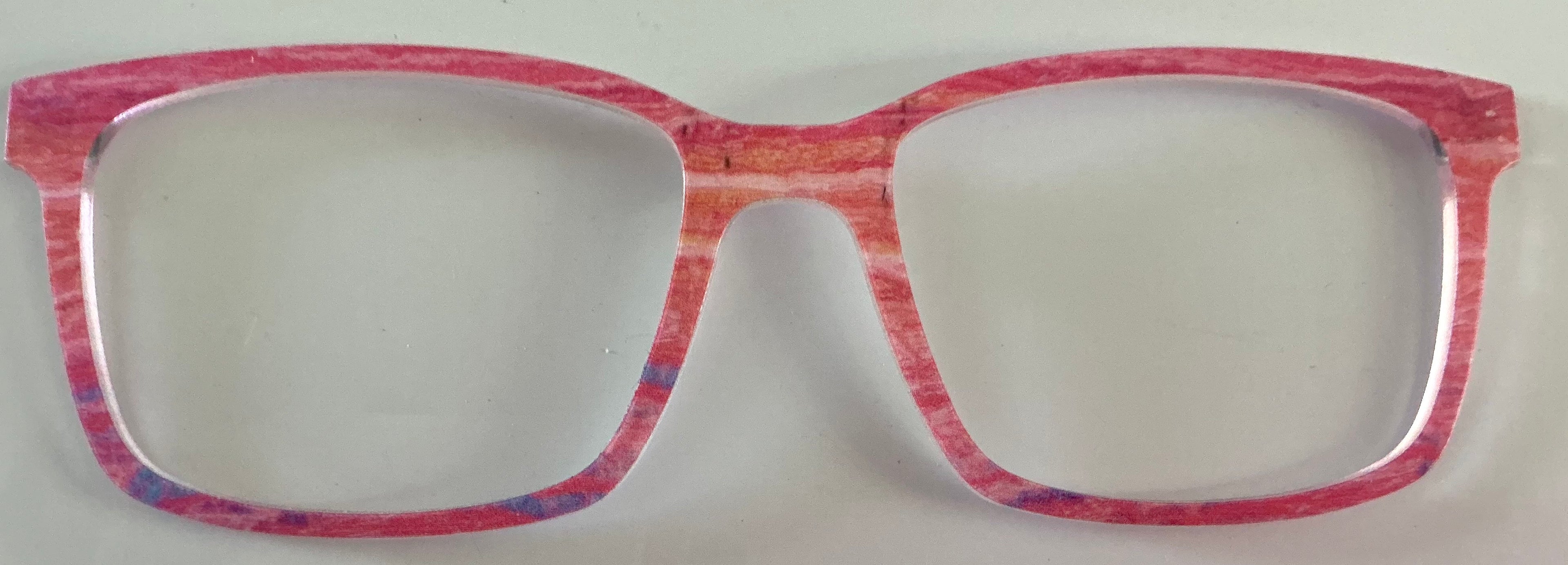 PAIR Kirby Topper; pink faded stripes