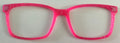 PAIR Kirby Topper; hot pink silver glitter