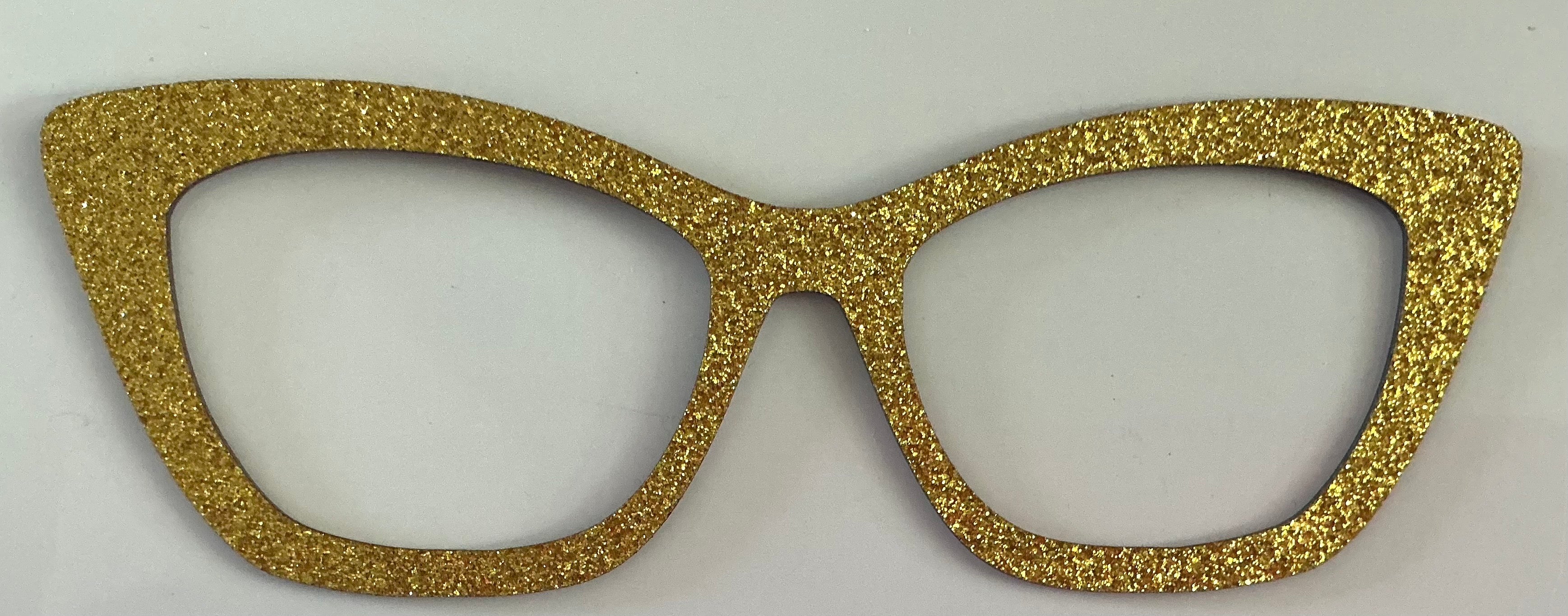 Wanda Topper; gold glitter overload