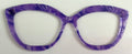Wan-Zuri Topper; Kiki’s Crafty Designs; purple plant design