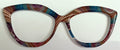 Wan-Zuri Topper; black and blue swirls
