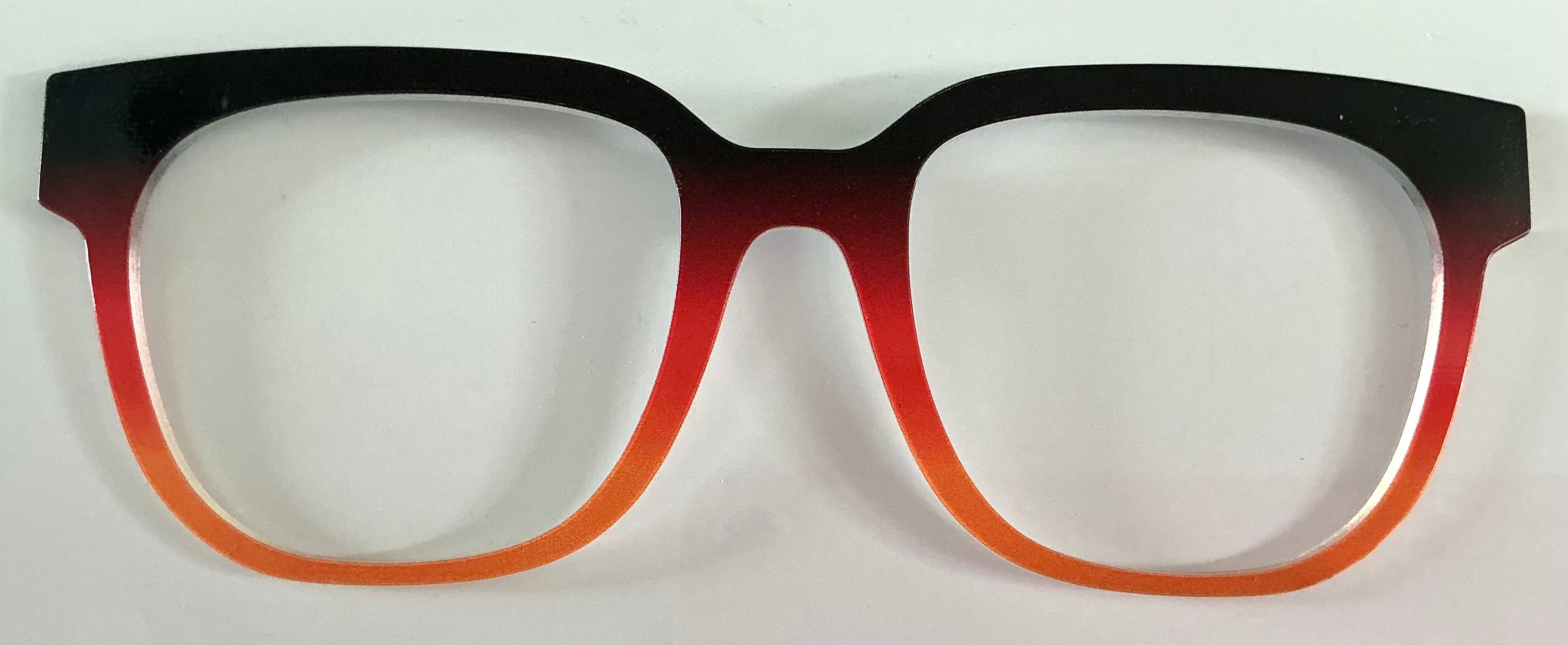 PAIR Murphy Topper; espresso to pumpkin gradient