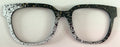 PAIR Murphy Topper; black and white paint splatter