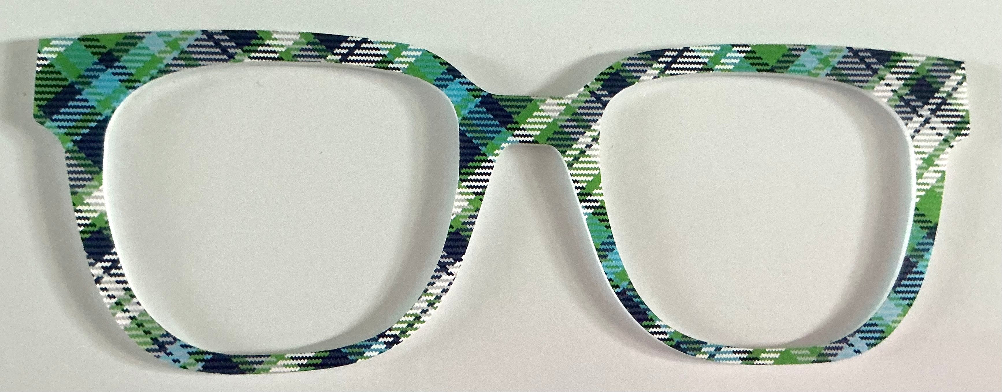 Murphy Topper; Kiki’s Crafty Designs; green and black and blue plaid