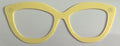 Wanda Topper; stacker; pale yellow