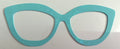 Wanda Topper; stacker; aqua