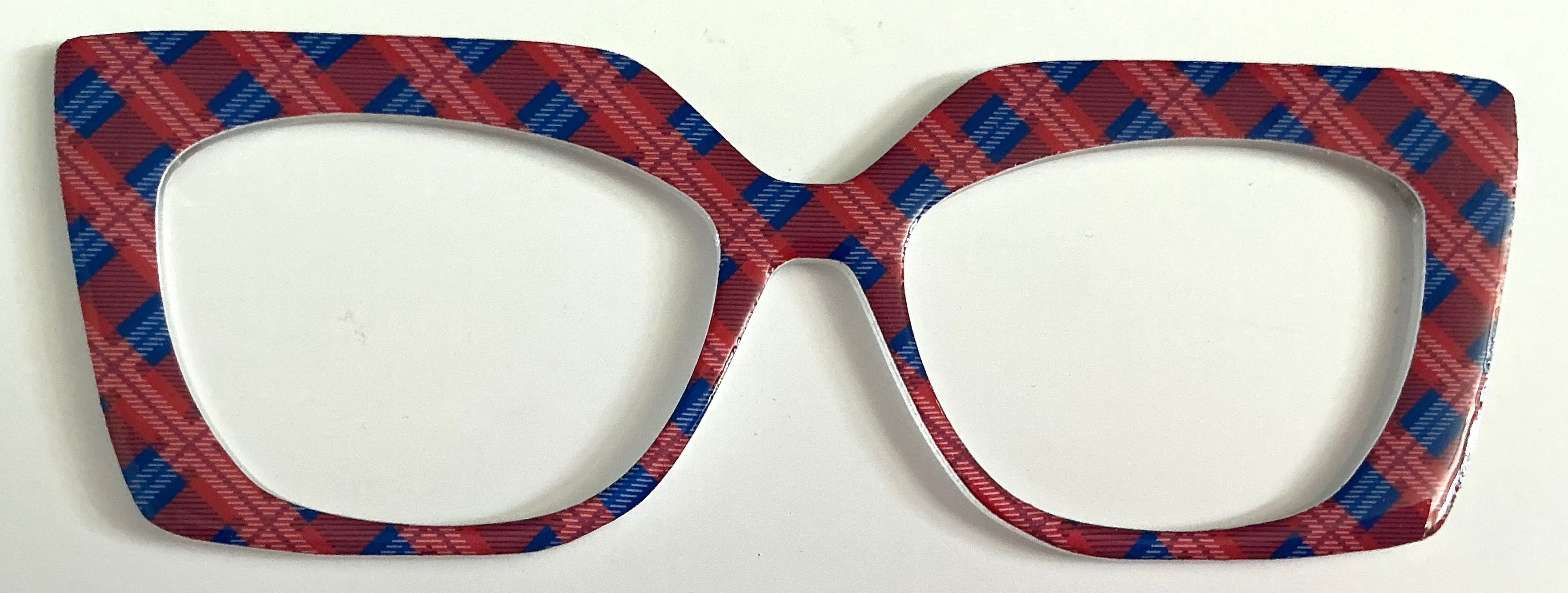 Wanda Topper; hybrid; red and blue plaid