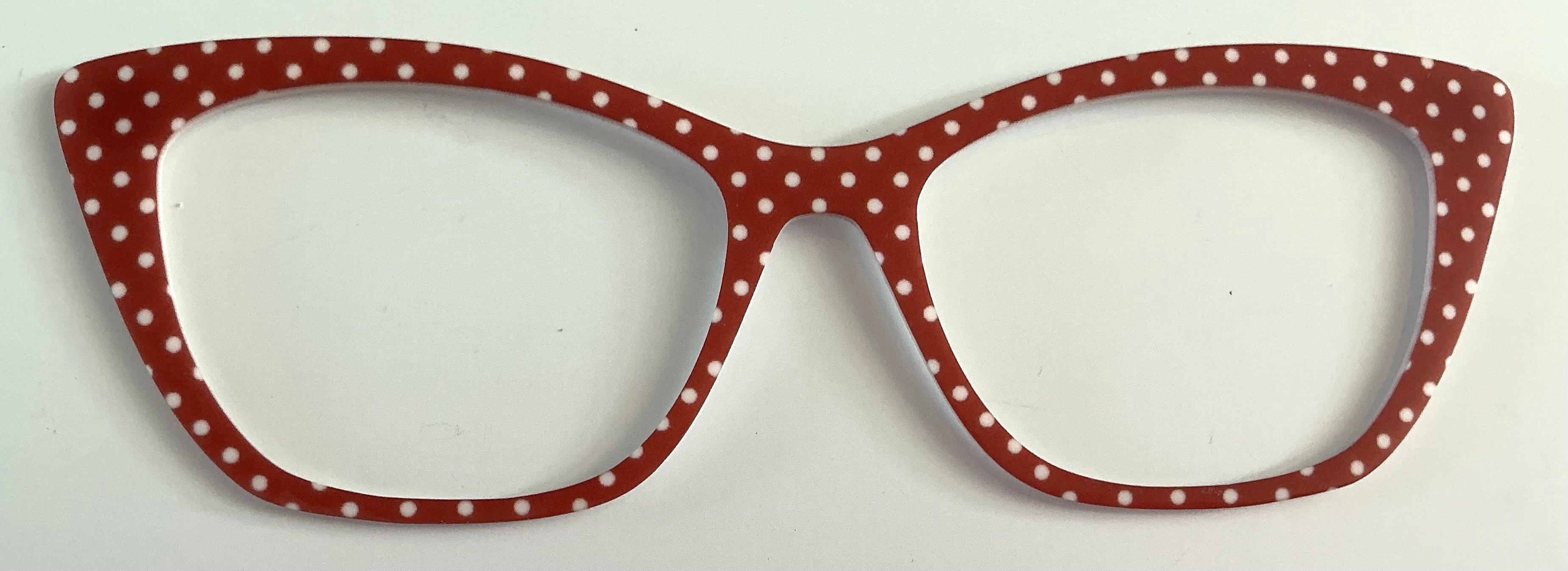 Wanda Topper; burgundy pin dot