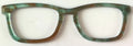 Casper Topper; thick; green/brown