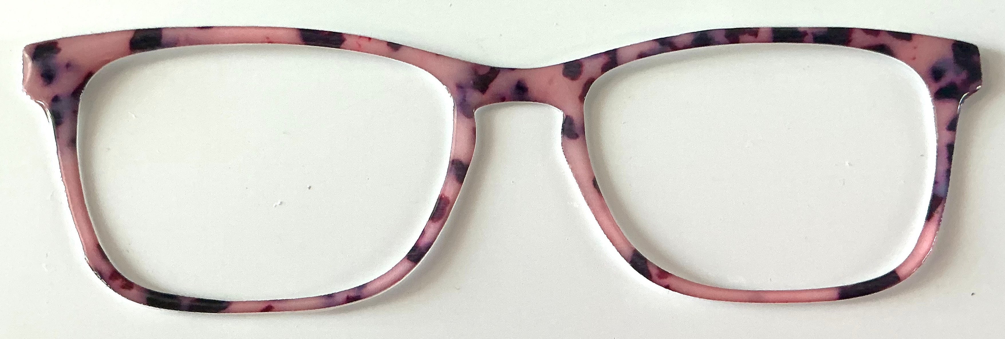 Casper Topper; pink and purple tort