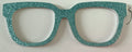 Murphy Topper; aqua glitter with oops