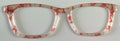 Casper Topper; thick; white flowers on orange