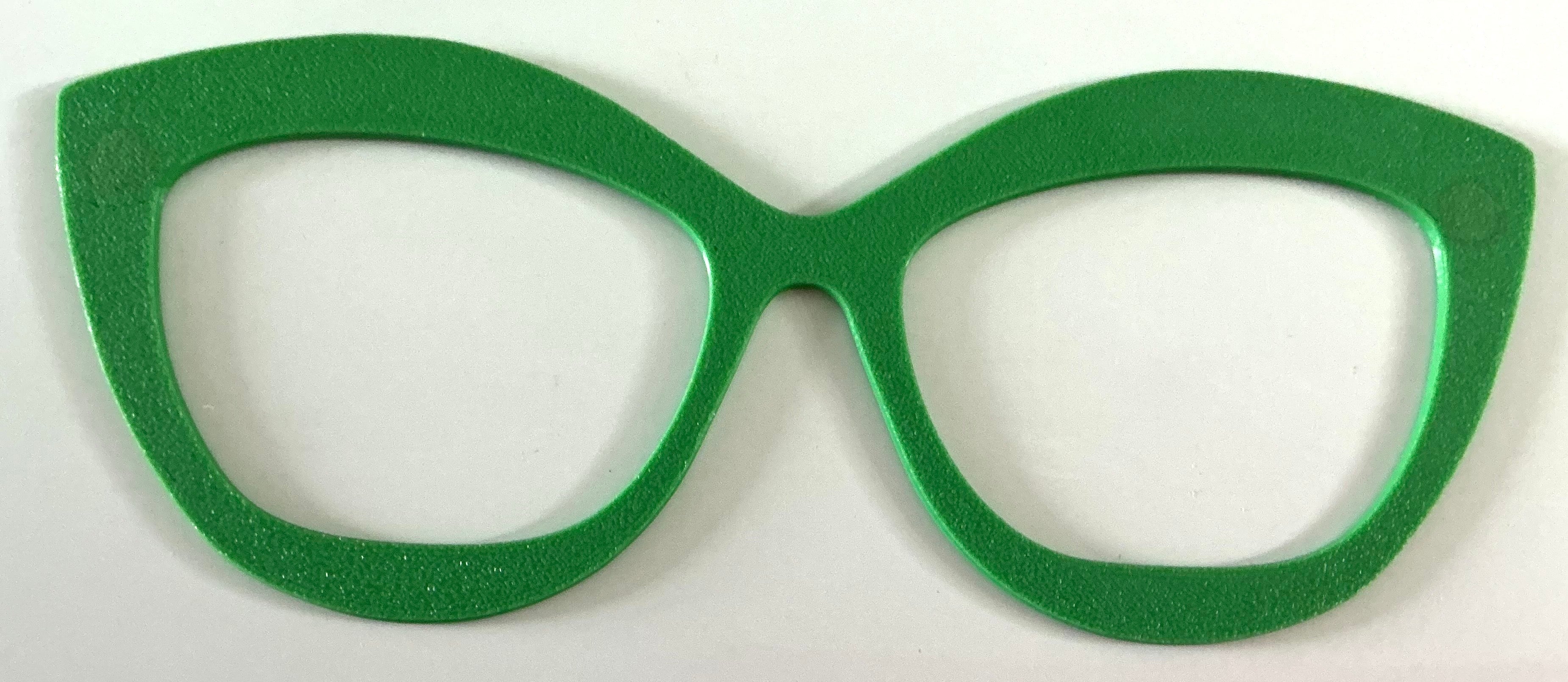 Wanda Topper; hybrid blank; bright green