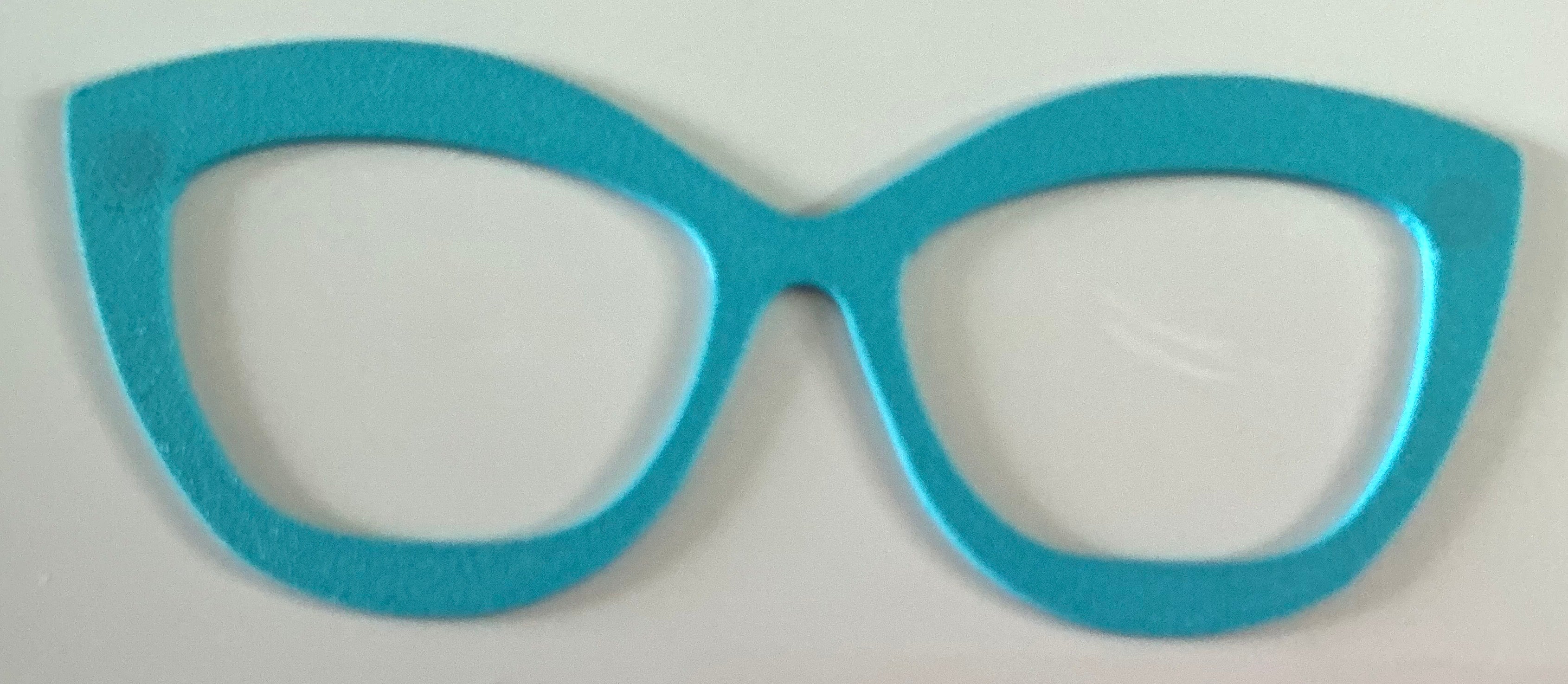 Wanda Topper; hybrid blank; bright blue