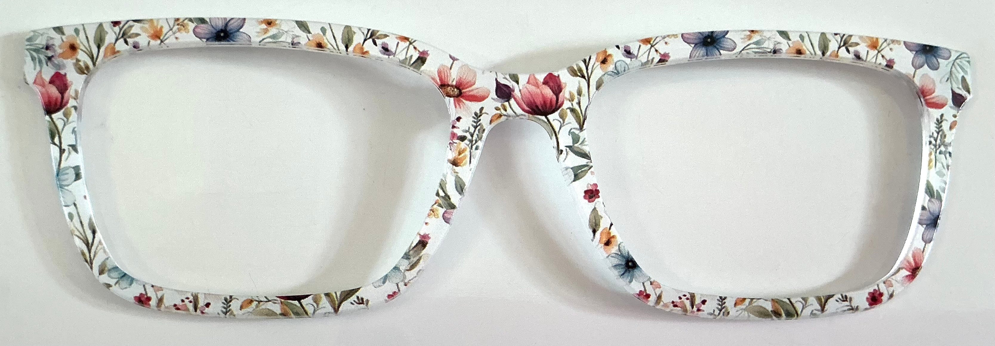 Larkin Topper; wildflowers on white