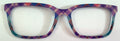 Larkin Topper; purple and blue plaid