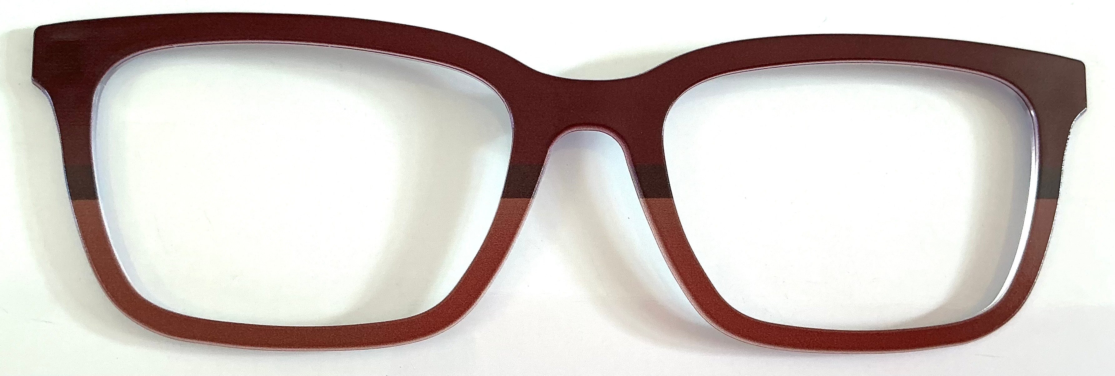 Larkin Topper; brown stripe split
