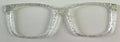 PAIR Kirby Topper; Clear Glitter