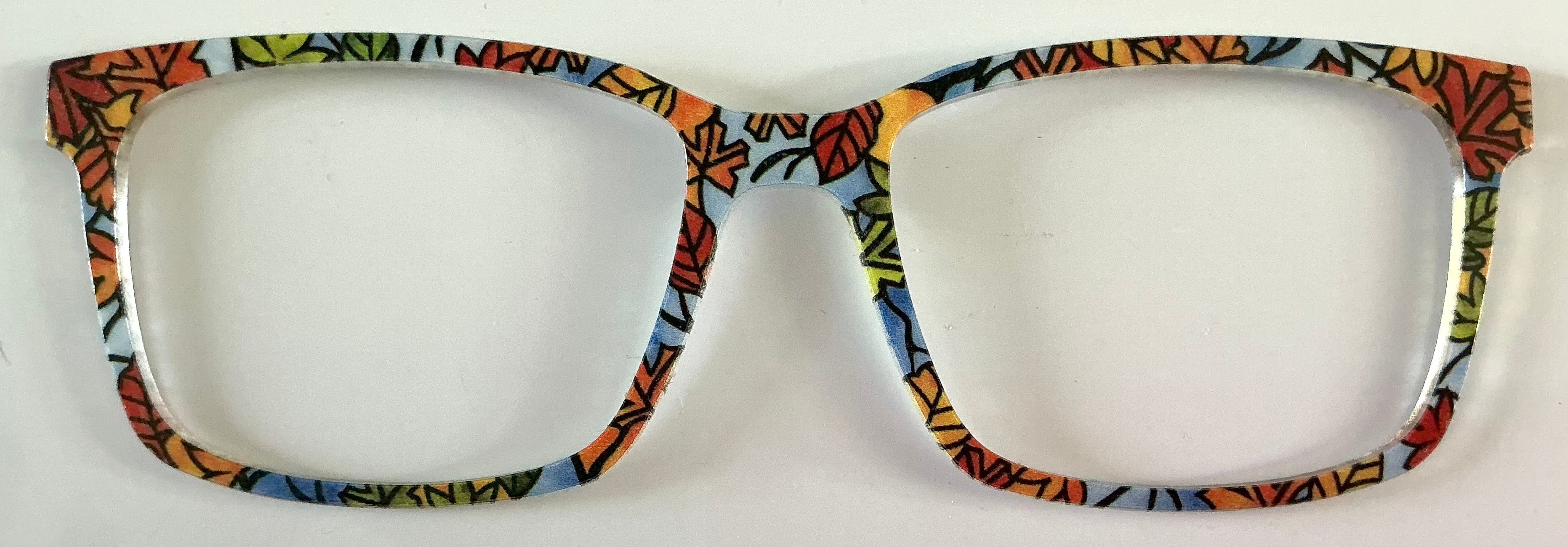 PAIR Kirby Topper; autumn leaves