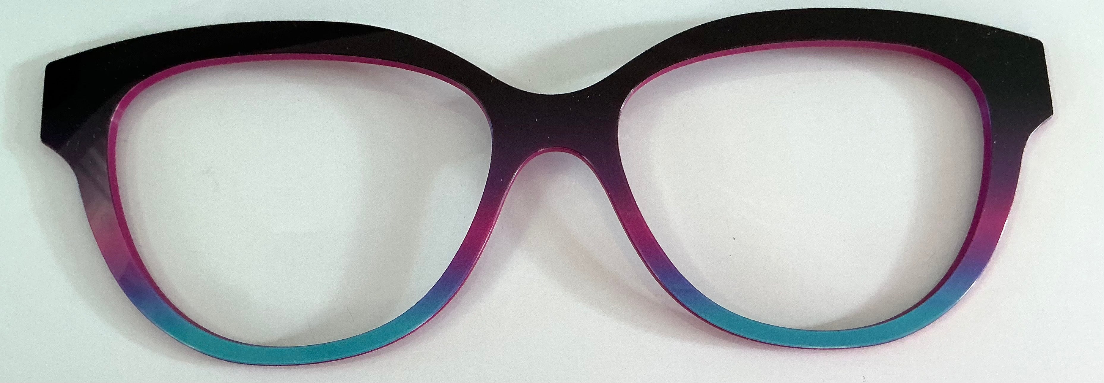 PAIR Quinn Topper; black/purple/light blue gradient