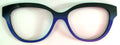 PAIR Quinn Topper; black to blue fade