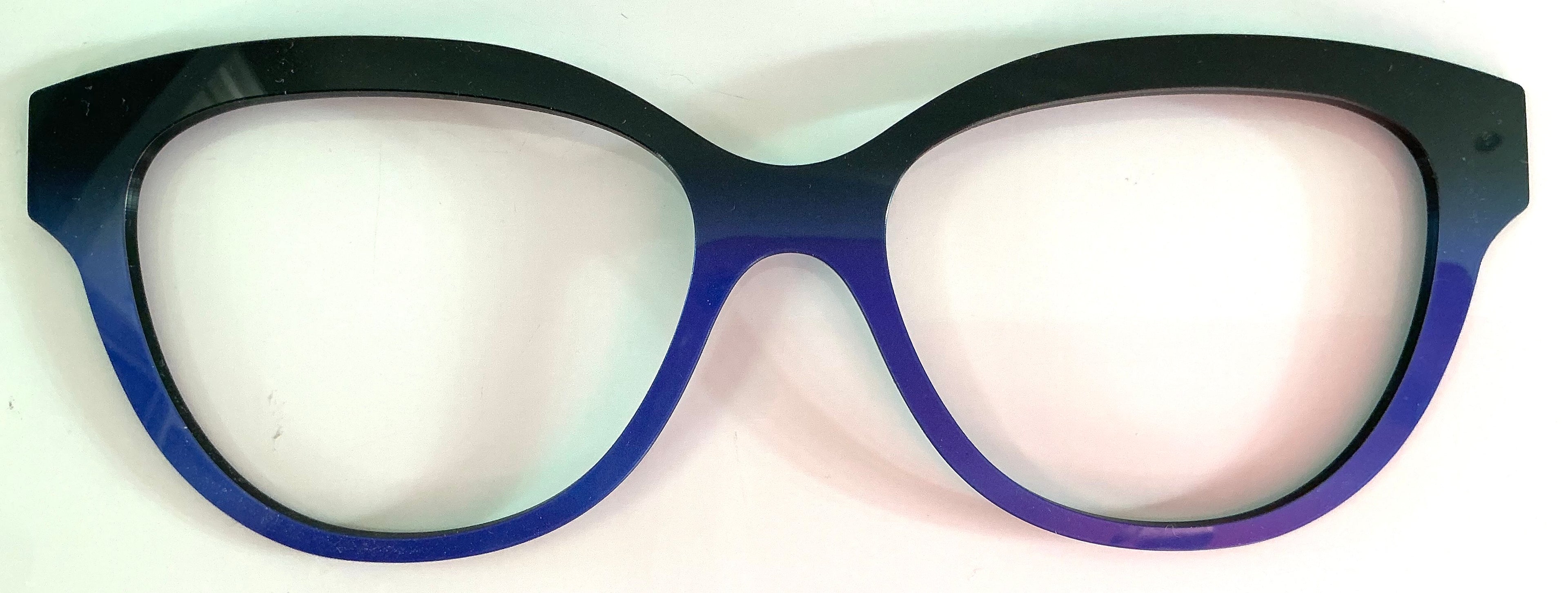 PAIR Quinn Topper; black to blue fade