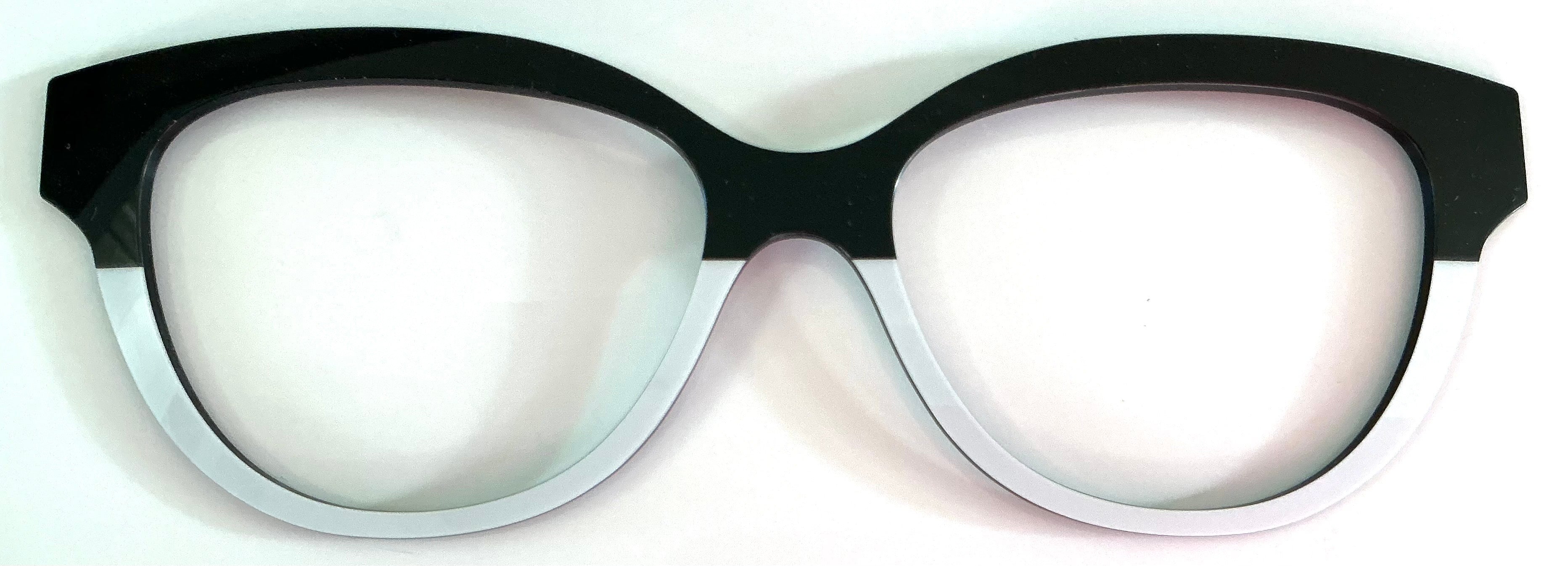 PAIR Quinn Topper; black and white split