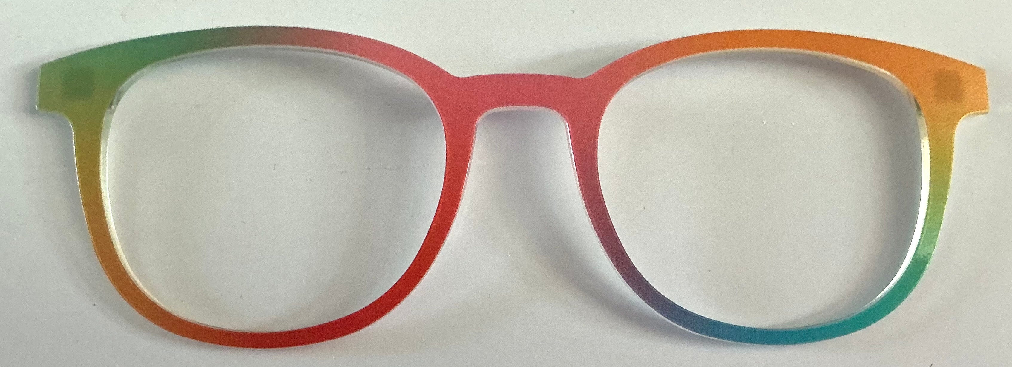 PAIR Reese Topper; green/orange/green