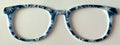 Reese Topper; blue snowflakes