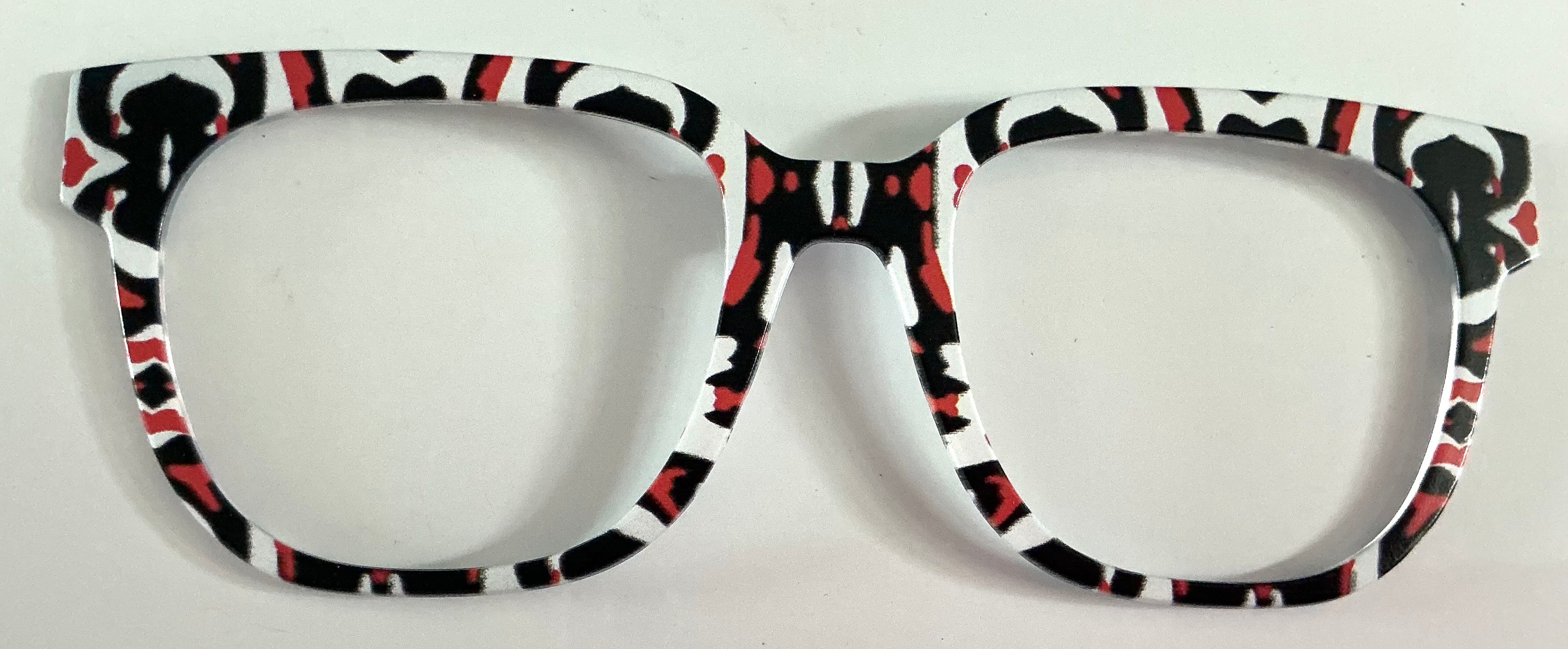 Murphy Topper; black/red/white pattern