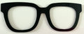 Murphy Topper; solid black acrylic
