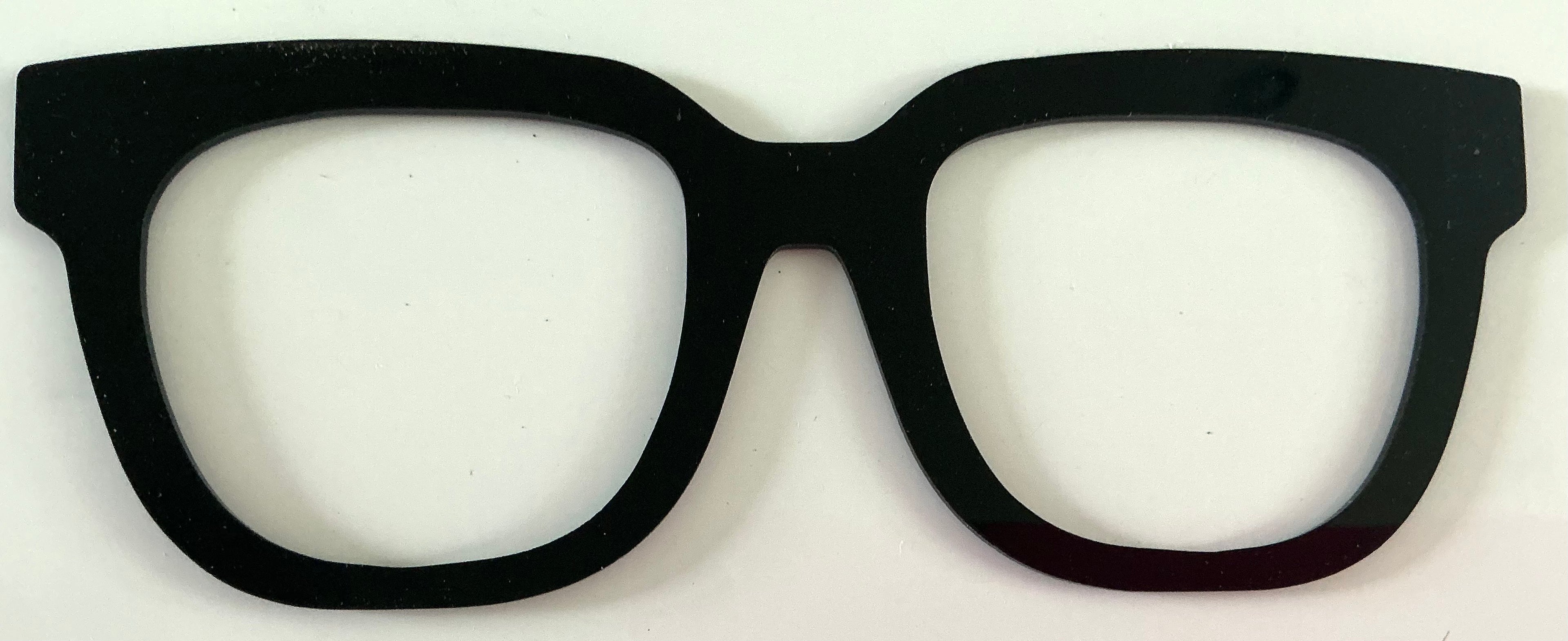 Murphy Topper; solid black acrylic