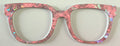 Murphy Topper; holographic floral pink