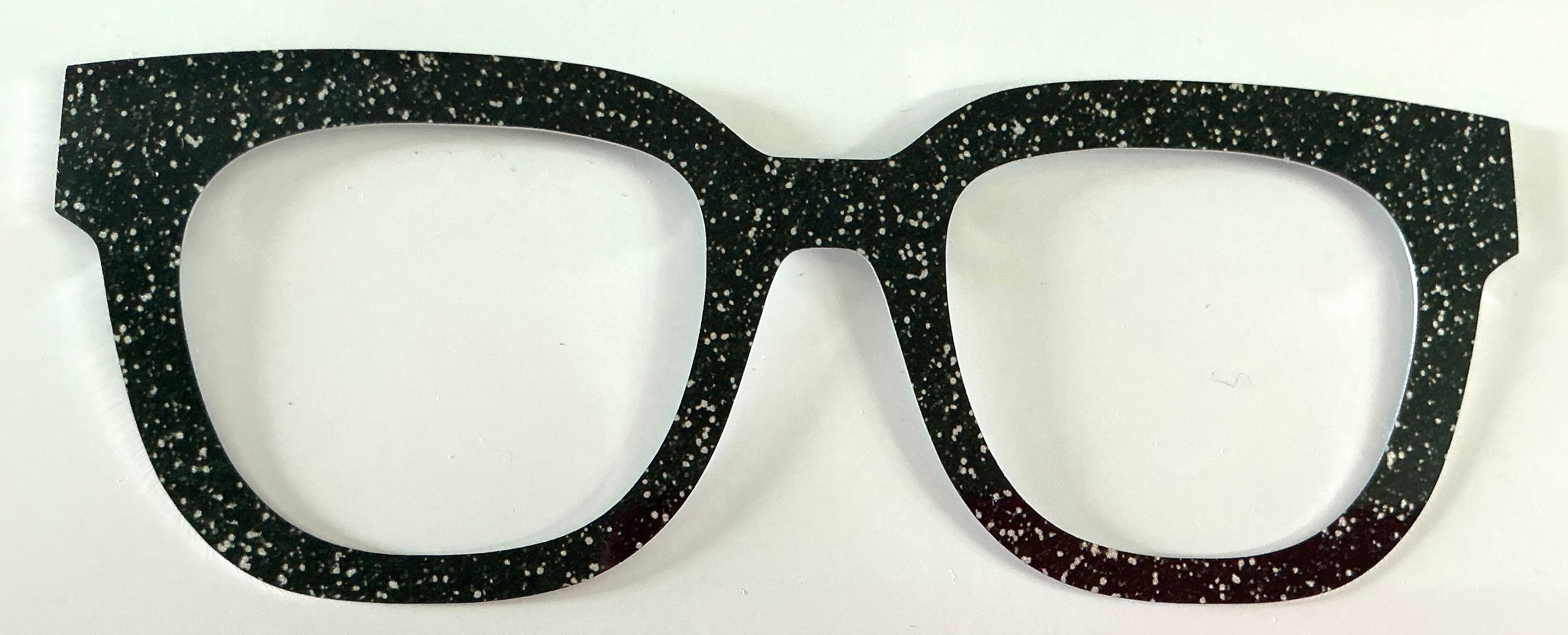 Murphy Topper; Lea’s Metal Treasures; black glitter
