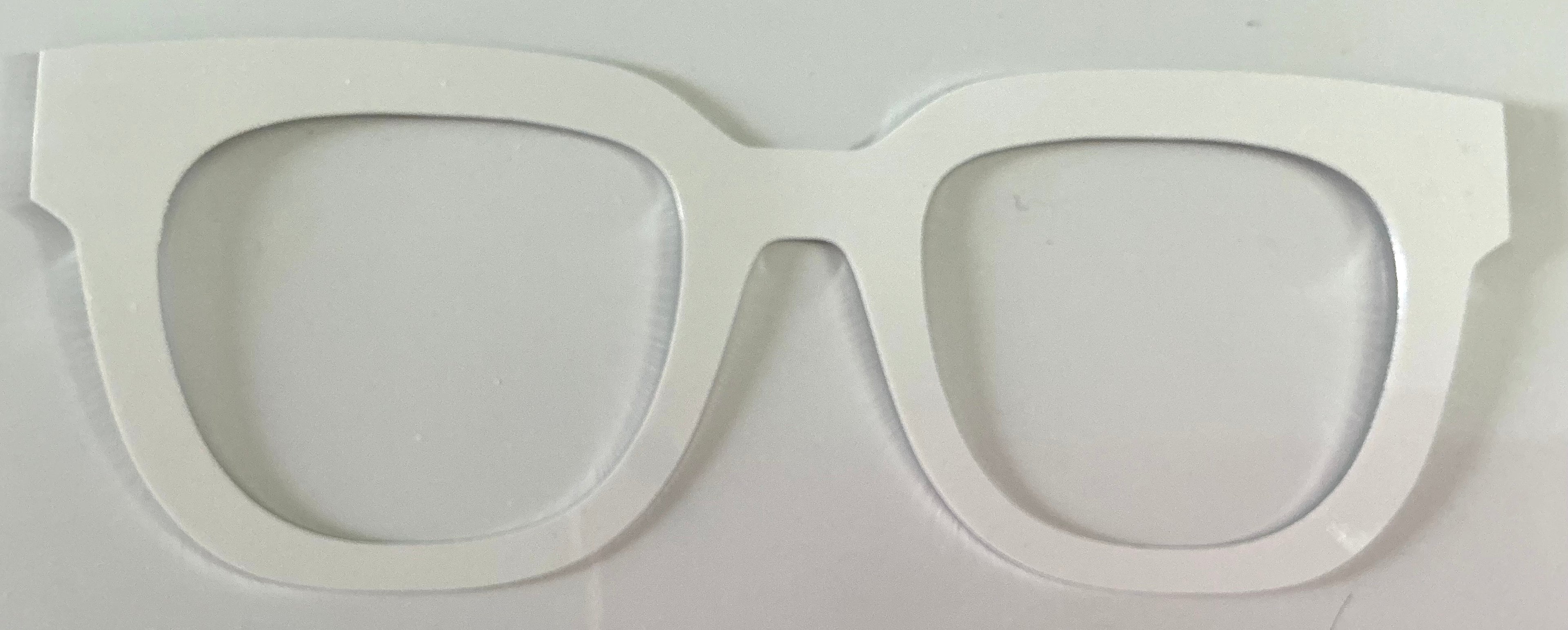 Murphy Topper; matte white