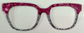 Murphy Topper; Lea’s Metal Treasures; pink glitter disco split
