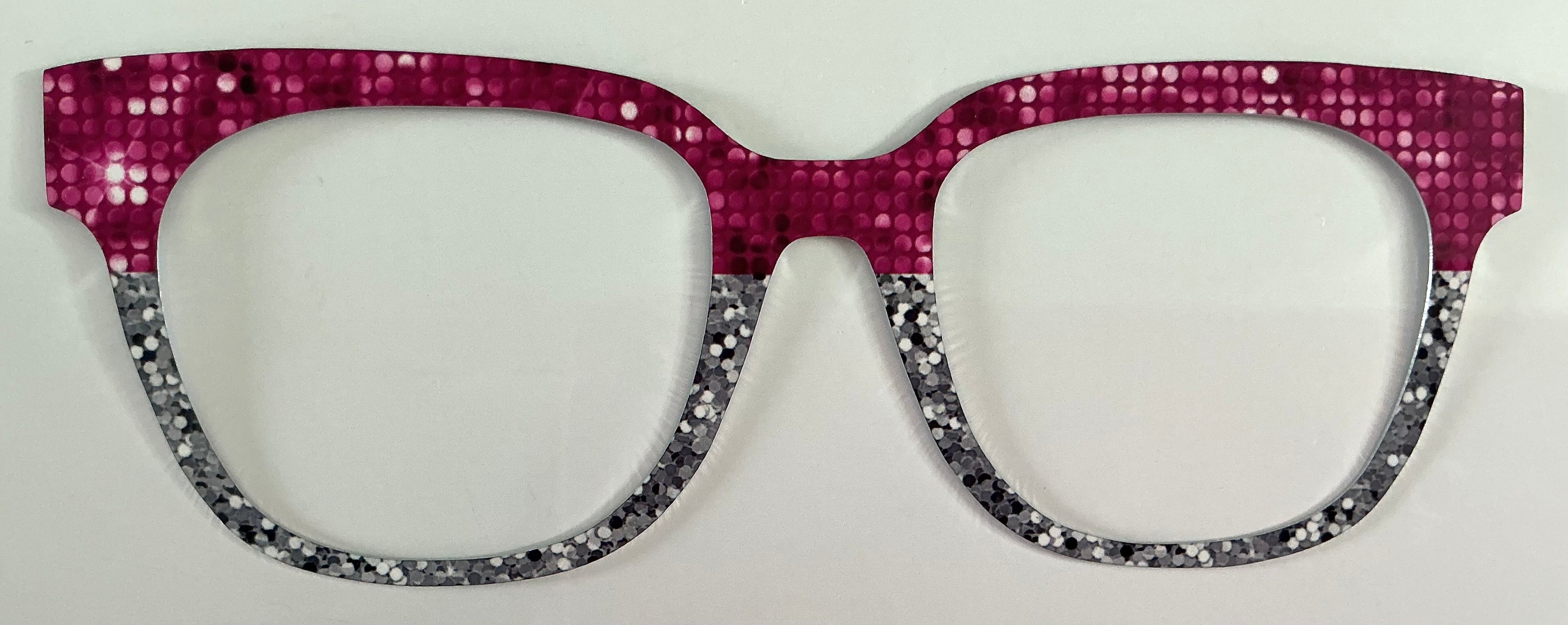 Murphy Topper; Lea’s Metal Treasures; pink glitter disco split