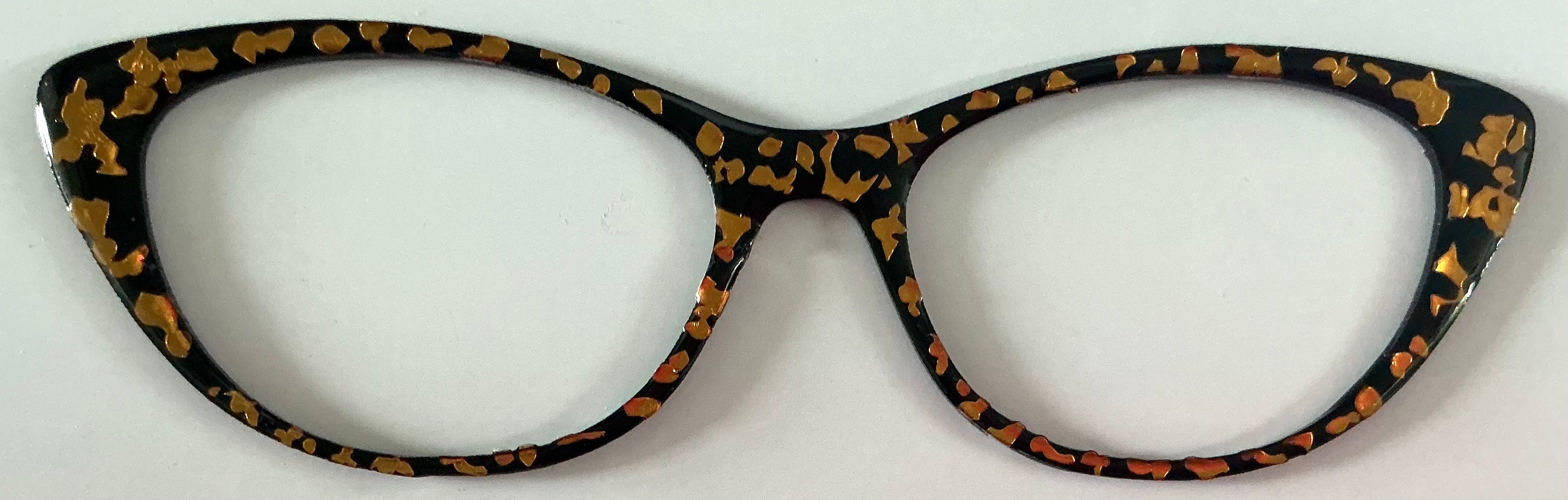 Ella Topper;copper and black animal print