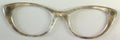 Ella Topper; semi-translucent tan swirls